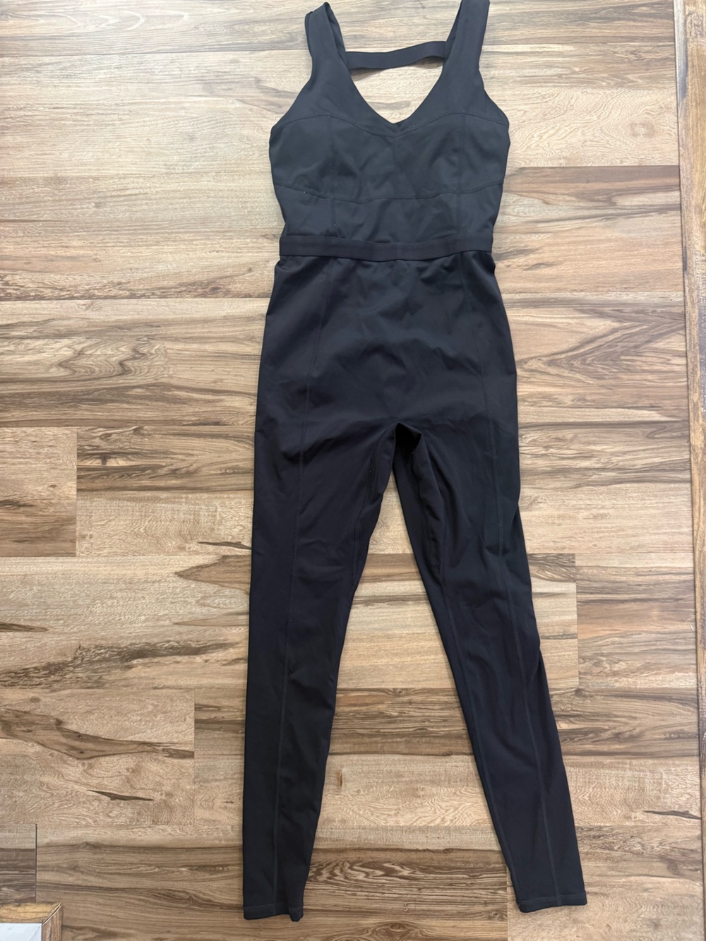 Fabletics Black Womens Fitted Jumpsuit